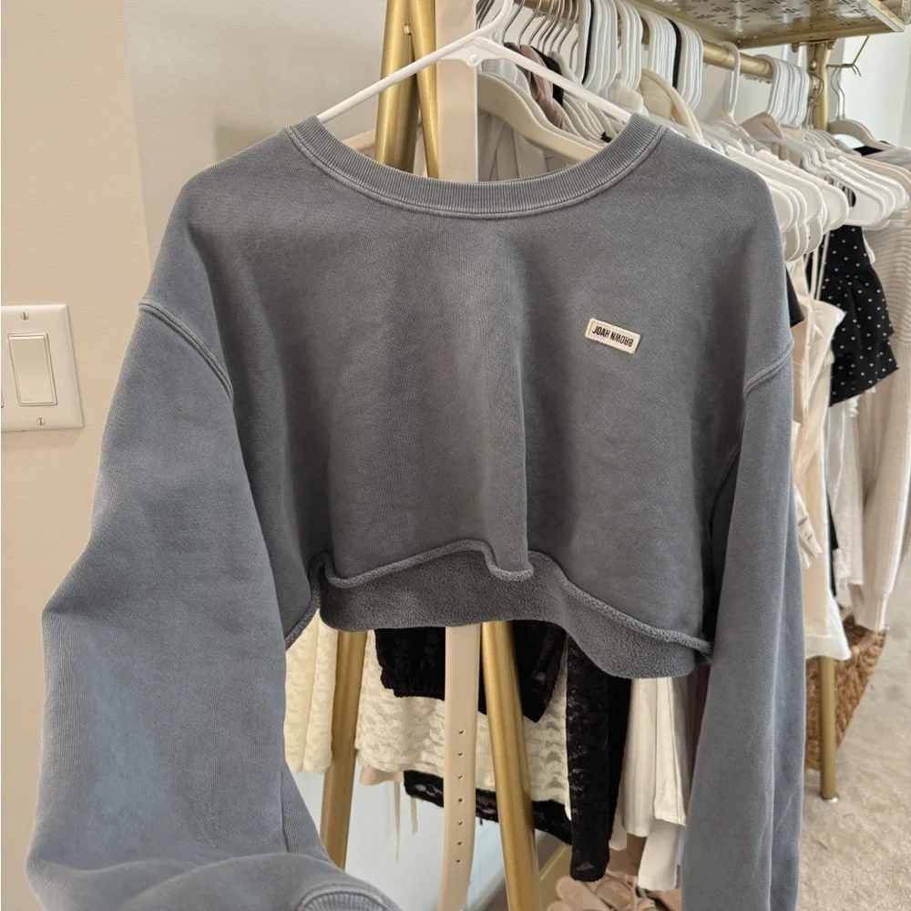 Joah Brown Blue Sweatshirt - Picture 5 of 5